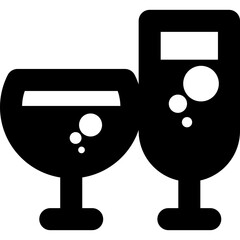 Wine Glasses Icon