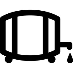 Wine Barrel Icon