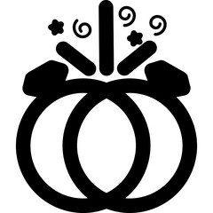 Wedding Rings Icon