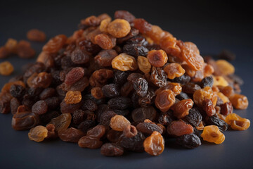 Obraz premium bunch of raisins. AI Generated
