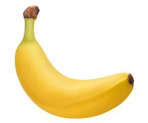 Delicious banana cut out