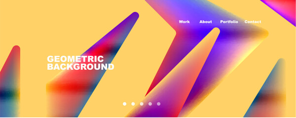 Geometric shapes minimalist abstract background. Vector Illustration For Wallpaper, Banner, Background, Card, Book Illustration, landing page