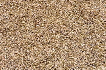 A floor covered with a multitude of white stones. stones background vector texture