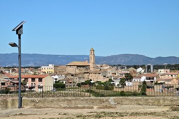 Obraz premium vista del pueblo de Brafim, Tarragona, España, 