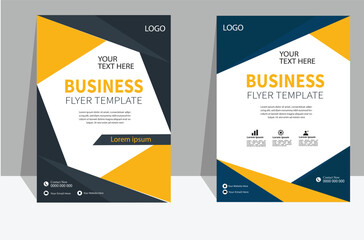 Template Design Brochure Set, Annual Report, Magazine, Poster, Corporate Presentation Collection, Portfolio, Flyer With  Space Vector Illustration