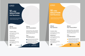 Template Design Brochure Set, Annual Report, Magazine, Poster, Corporate Presentation Collection, Portfolio, Flyer With  Space Vector Illustration