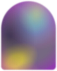 Colorful Blurry Glass Morphism