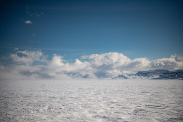 Beautiful landscape in Antarctica Snow Hill 2018 © Vladimir