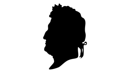 Louis Philippe I silhouette
