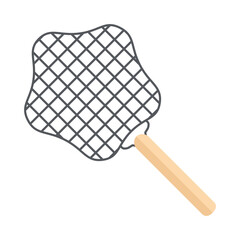 Iron Grill Basic Shape For Barbeque
