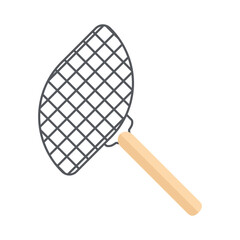 Iron Grill Basic Shape For Barbeque
