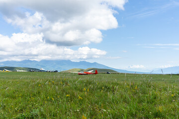 長野県-霧ヶ峰グライダー滑空場