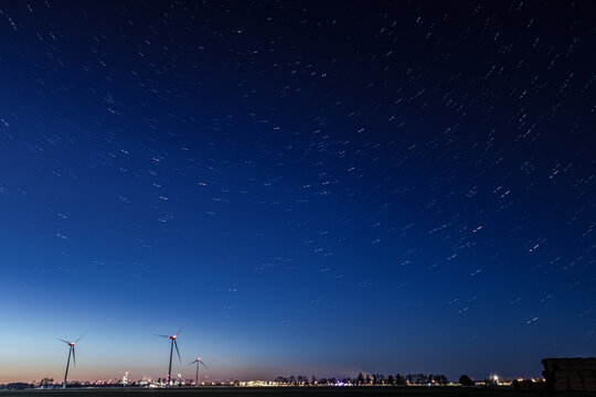 starry night sky