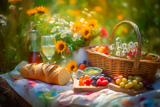 - breakfast at picnic , generative ai