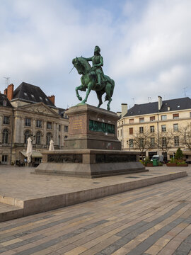 Monument of John of Arc in Orleans, France