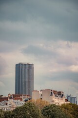 clouds over the big city