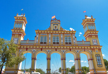The traditional Spanish Festival "La Feria de Sevilla 2023"	

