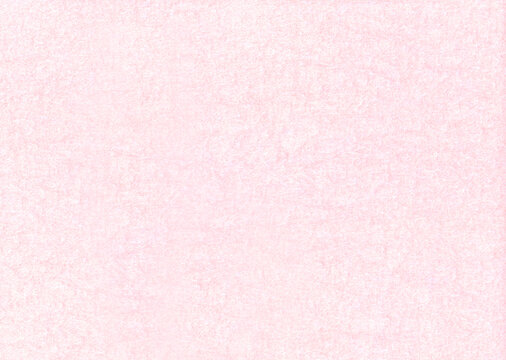 繊維がたっぷりと入った桜色の壁紙