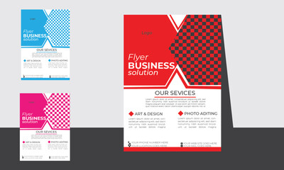 create business flyer.corporate business flyer.simplebusiness card.tamplate flyer.