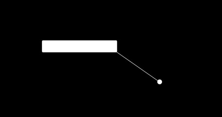 Call Out on black background, copy space	