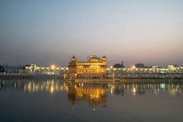 Fototapeta na wymiar Every sparkle is a golden blessing, The Golden Temple, Amritsar