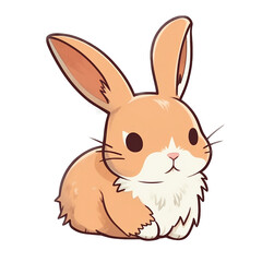 easter bunny sticker