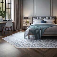 Bedroom Design | AI ART | Interior Design | Illustration