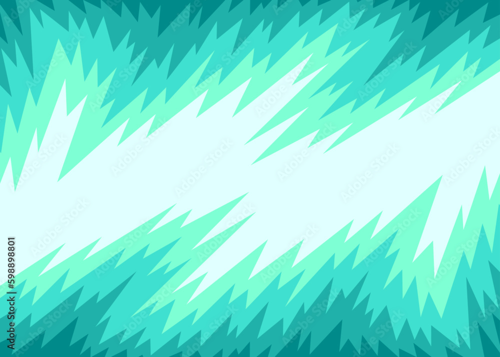 Aufkleber abstract background with gradient jagged pattern and with some copy space area