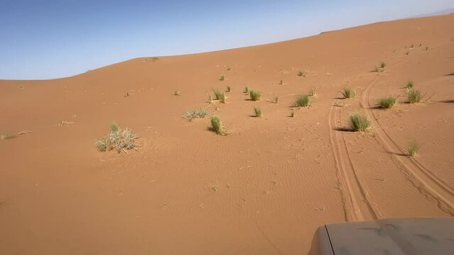conduite dans les sable