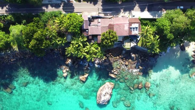 beach front property in Seychelles, the area is glacis