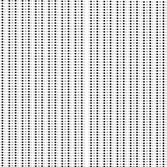 Dots and short lines form a screentone.