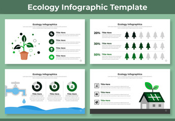 Ecology Presentation Infographic Layout