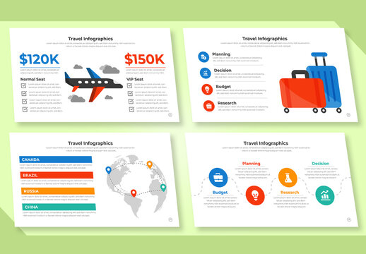 Travel Infographic Presentation Layout