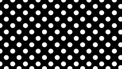 Black background with white dots