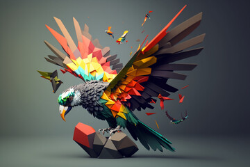 background with bird