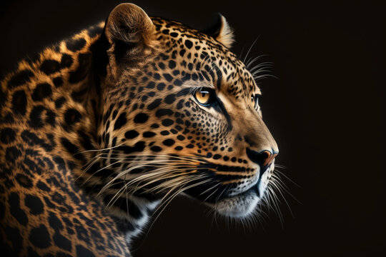 close up of leopard © Stefan