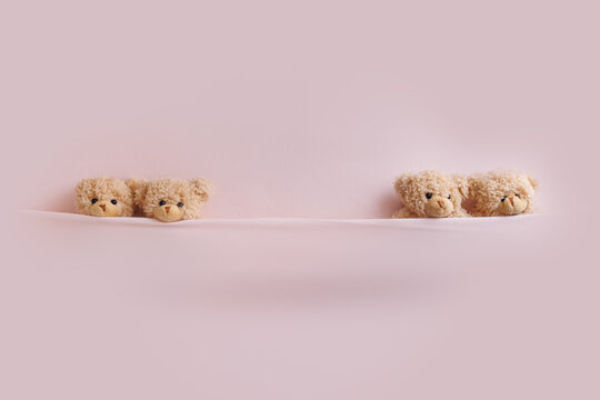 Newborn digital backdrop with wooden bowl