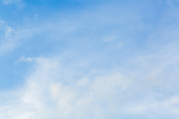clouds and sky,blue sky background with small clouds panorama