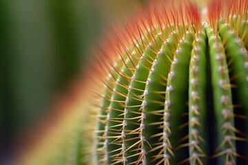 close up of a cactus, ai mgenerative