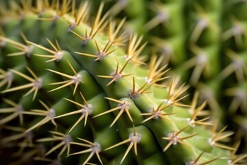 close up of a cactus, ai generative