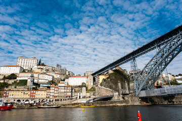 The city of porto in the north of Portugal
