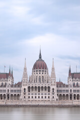 Fototapeta na wymiar hungarian parliament building