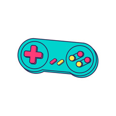 Game  90's Illustration