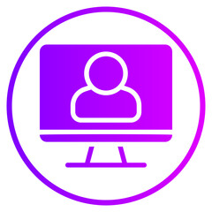profile gradient icon