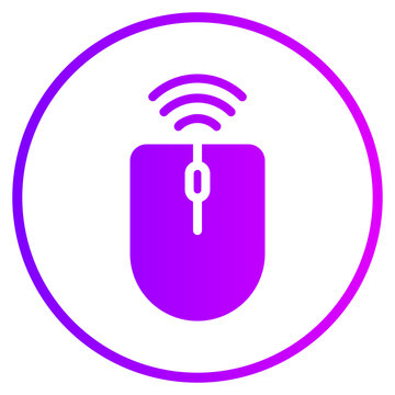 mouse gradient icon