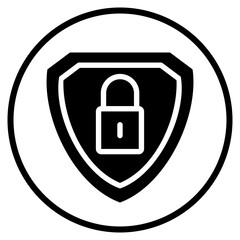 security glyph icon