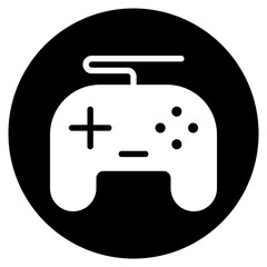 gaming glyph icon © afif