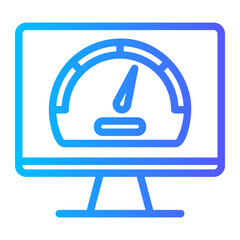 speedometer gradient icon