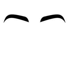 Eyebrow element illustration