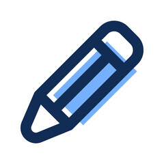 pencil filled line icon